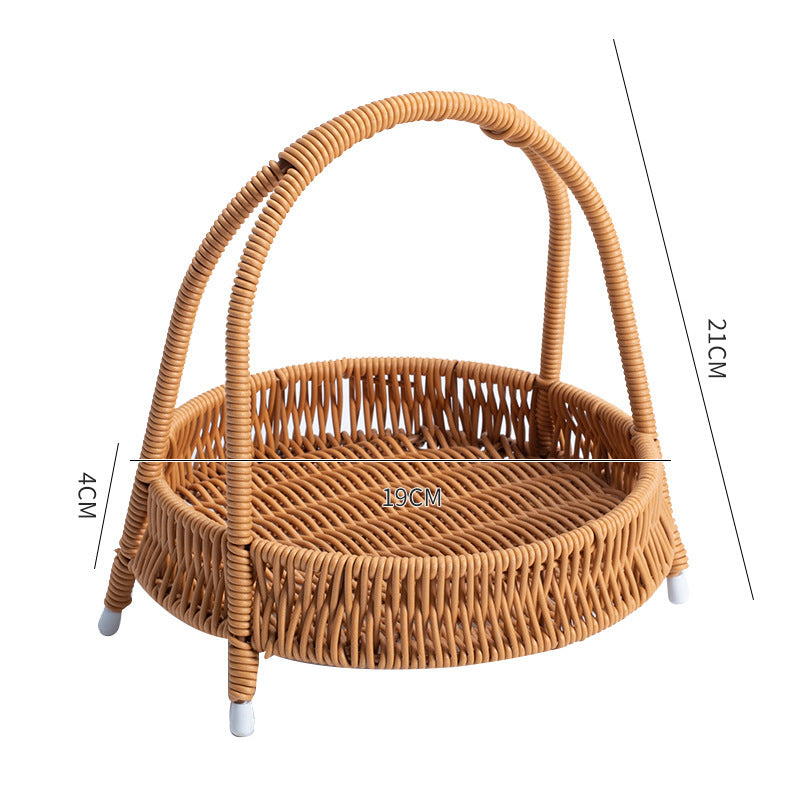 Handgefertigter Rattan Aufbewahrungskorb Brehn