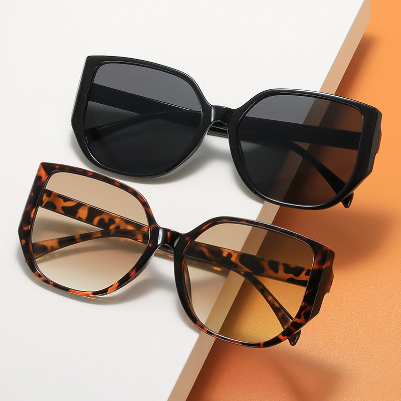 Oversized Geometric Frame Sonnenbrille Brehn