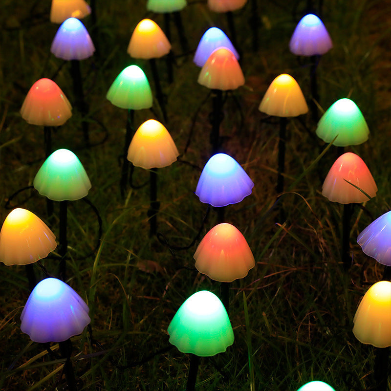Crescent Moon Solar Gartensteckerlichter mit strukturiertem Acryl-Diffusor und warmweißem LED Brehn