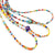 Bunte Perlenbrille Kette Brehn