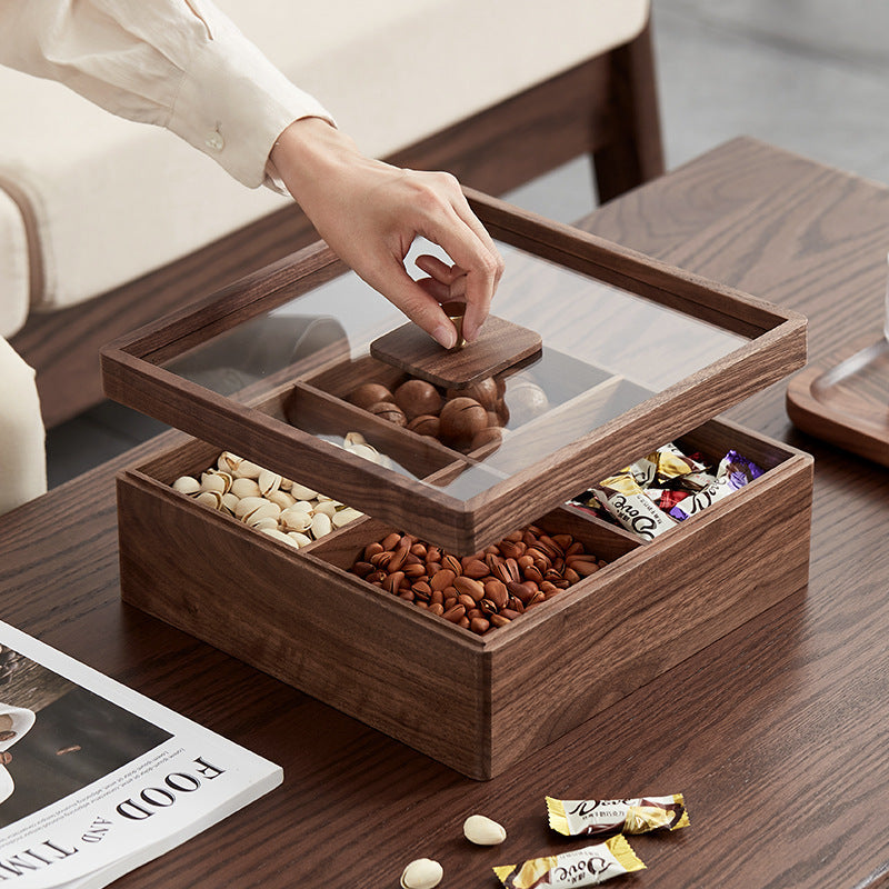 Elegante Holz Snack Aufbewahrung Brehn