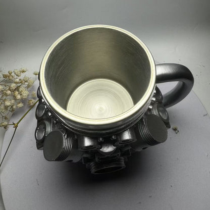 Mechanisches MotorenDesign Becher Brehn