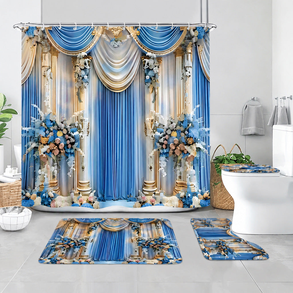 Künstlerisches Florales Badezimmer Dekor Set Brehn