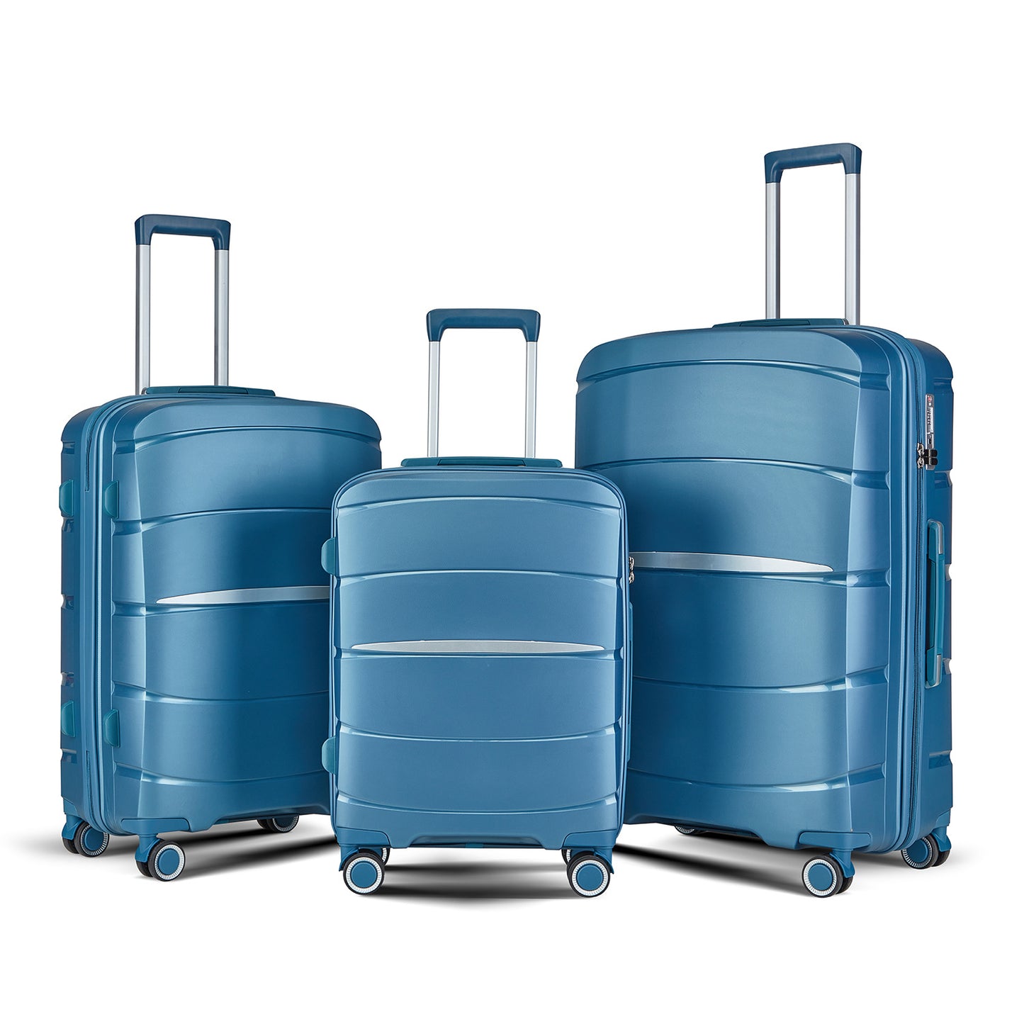 Unisex Premium Mehrgrößen Hartschalenkoffer Set Brehn