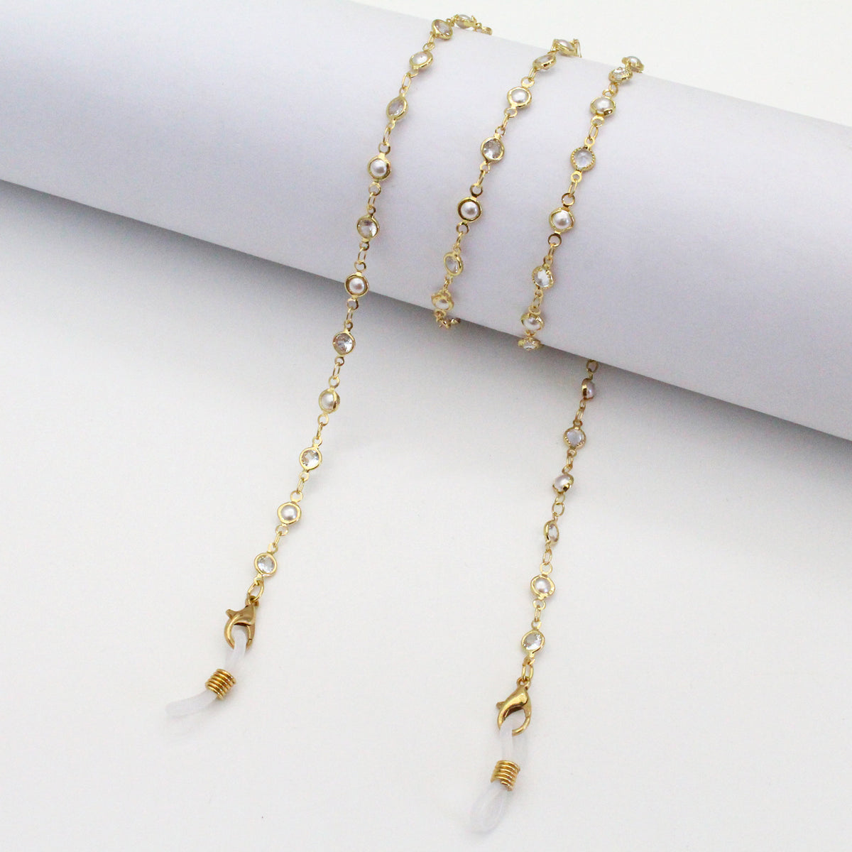 Chunky Bead Schmuck Brille Kette Brehn