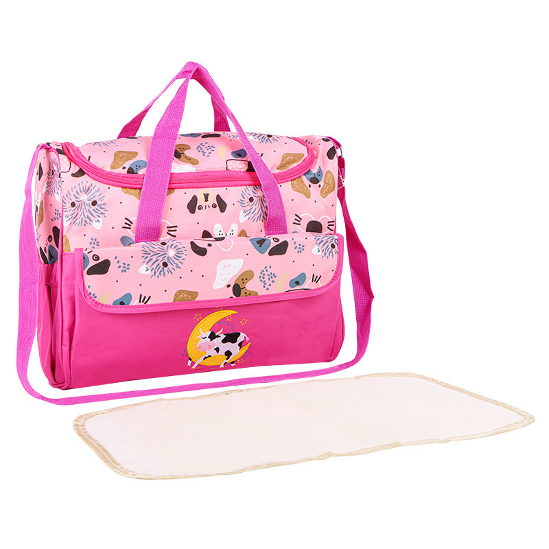 Multifunktionale Wickeltasche mit Integrierter Wickelauflage Brehn