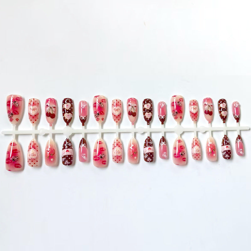 Kunstnagelset mit Botanischen Motiven Brehn