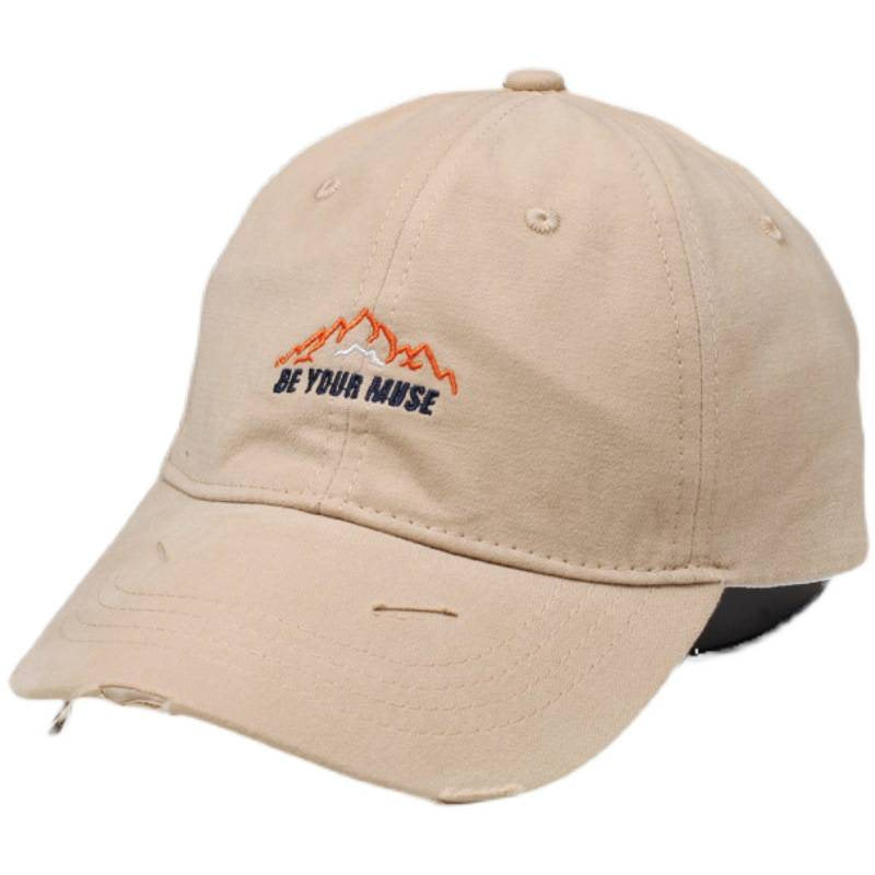 Damen Vintage Baumwoll Bestickte Baseballmütze Brehn