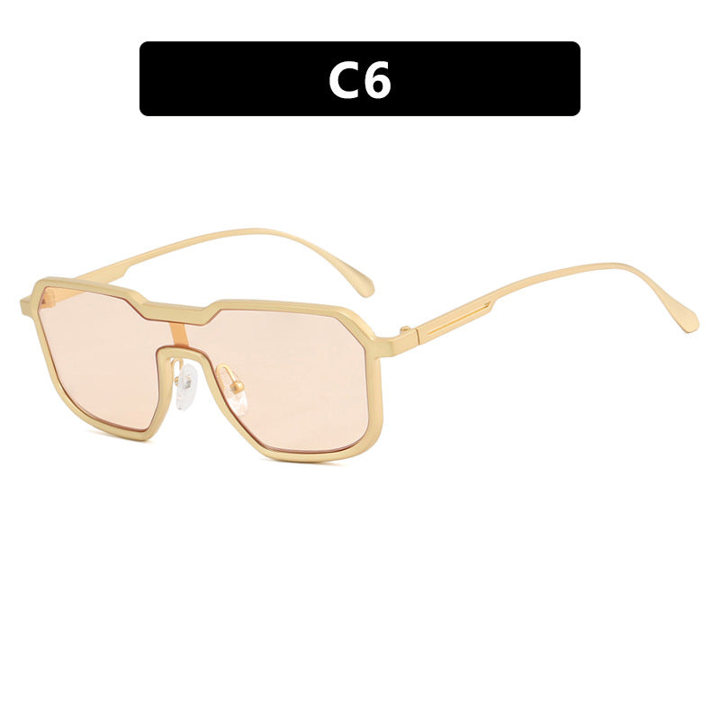 Damen extravagante geometrische Sonnenbrille mit schützendem UV-Filter Brehn