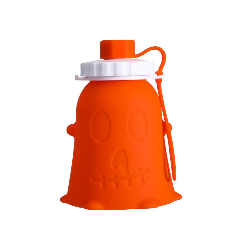 Unisex Silikon-Trinkflasche mit Geisterdesign Brehn