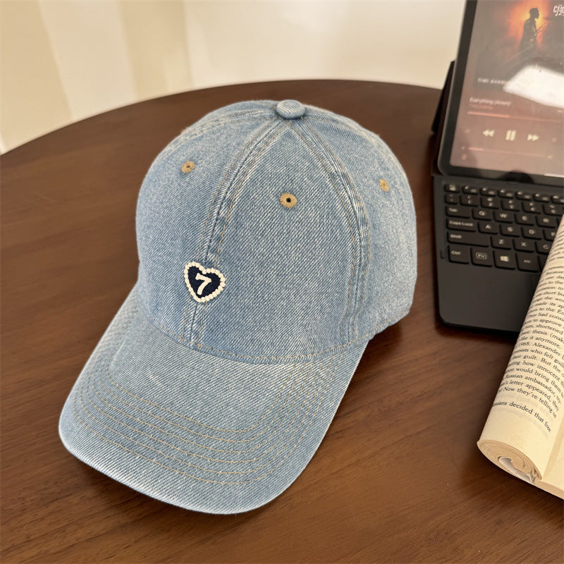 Damen Denim Baseballmütze Brehn