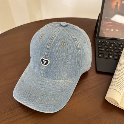 Damen Denim Baseballmütze Brehn