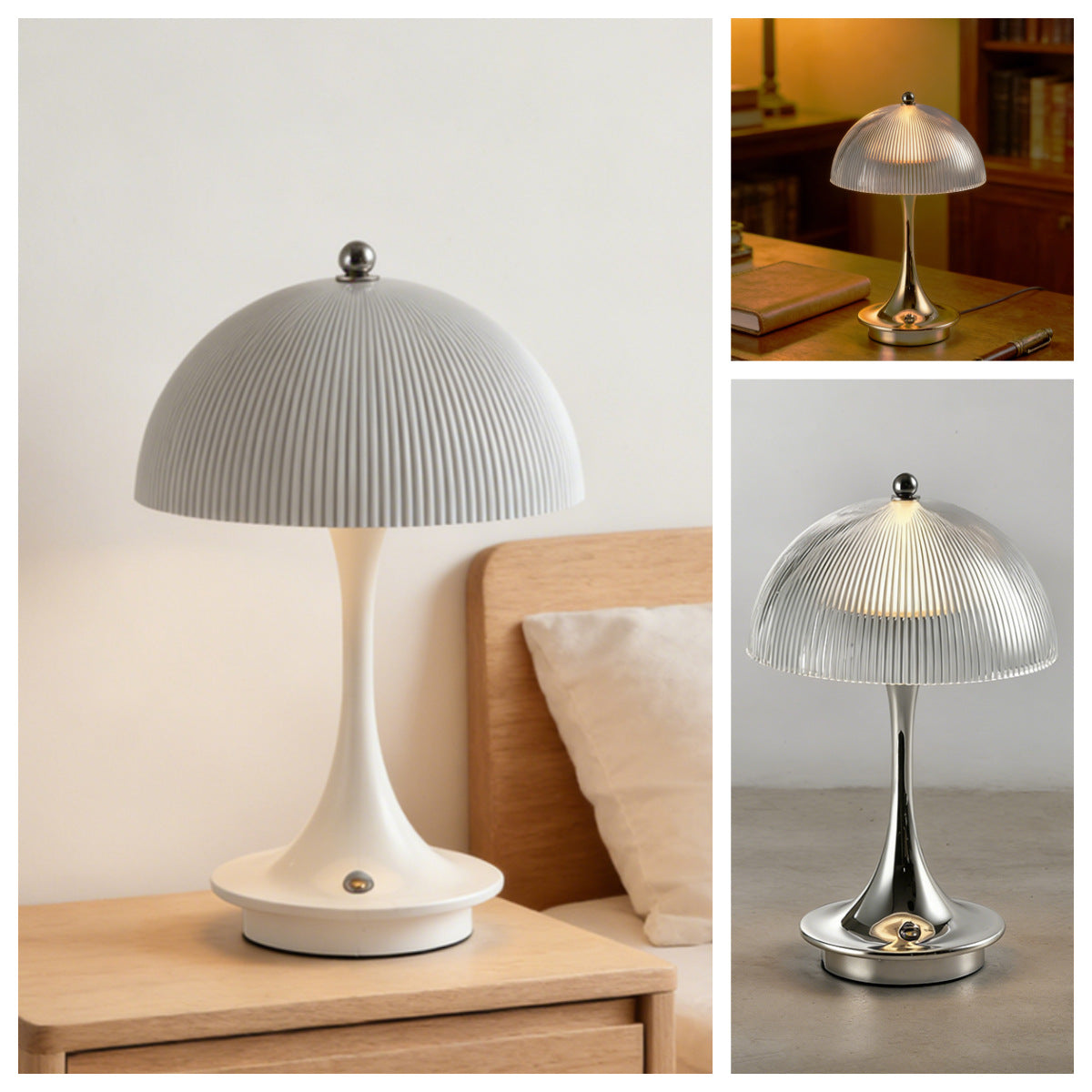 Elegante dekorative Tischlampe