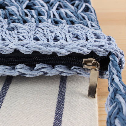 Handtasche Aus Geflochtenem Naturmaterial mit Einzigartigem Strukturdesign Brehn
