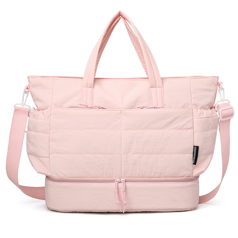 Multi-Taschen gesteppte Laptop-Tasche