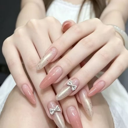 Elegante Press-On Nagelverlängerungen