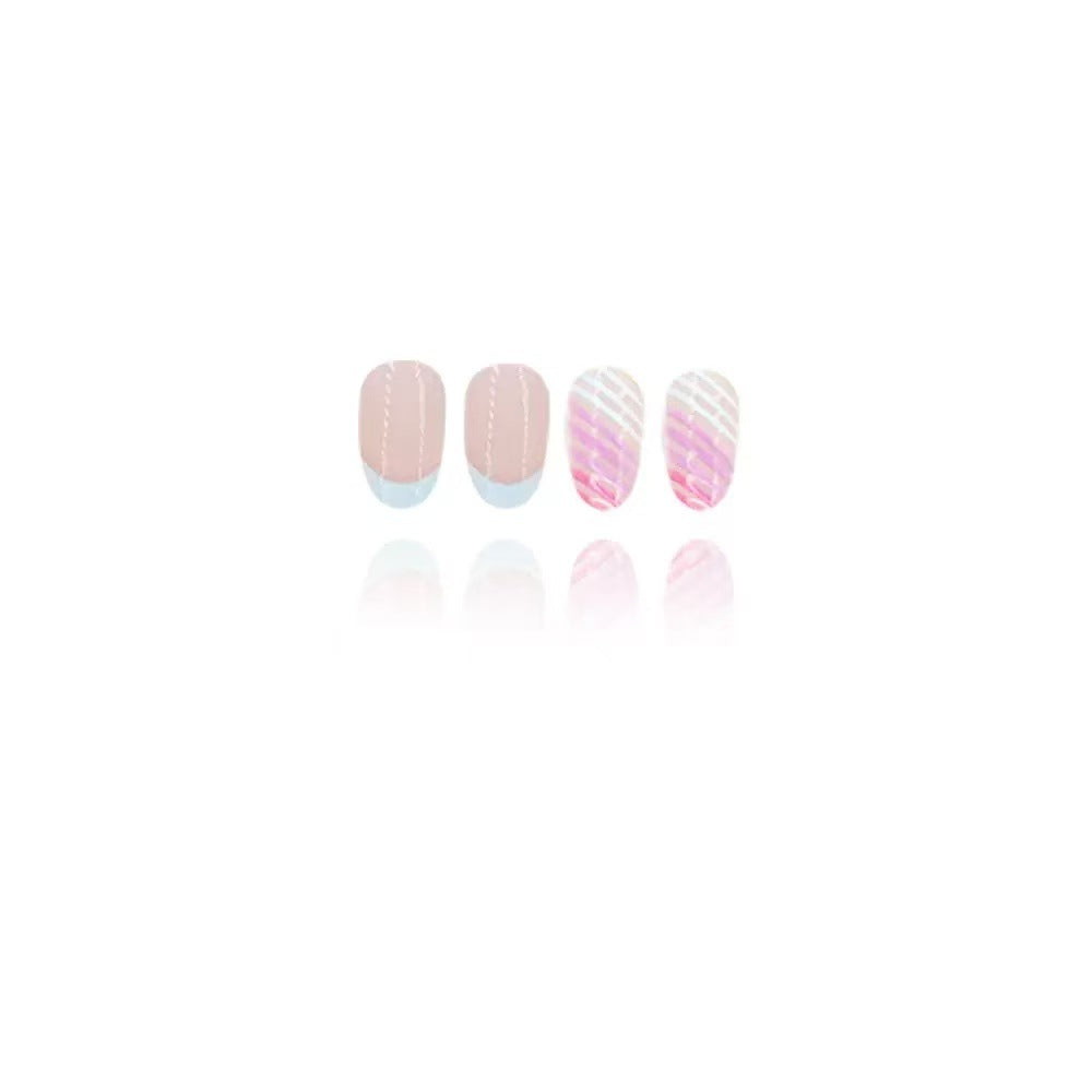 Kunstnagelset mit bunten Neonakzenten Brehn