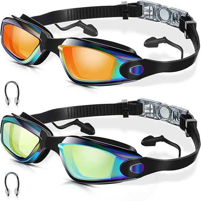 Hochwertige Schwimmbrille mit Anti-Fog und Uv-Schutz Technologie Brehn