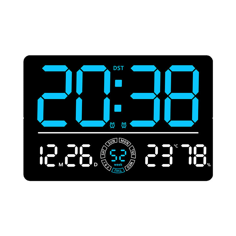 Digitaler Multifunktionswecker mit Hygrometer und Temperaturanzeige Brehn