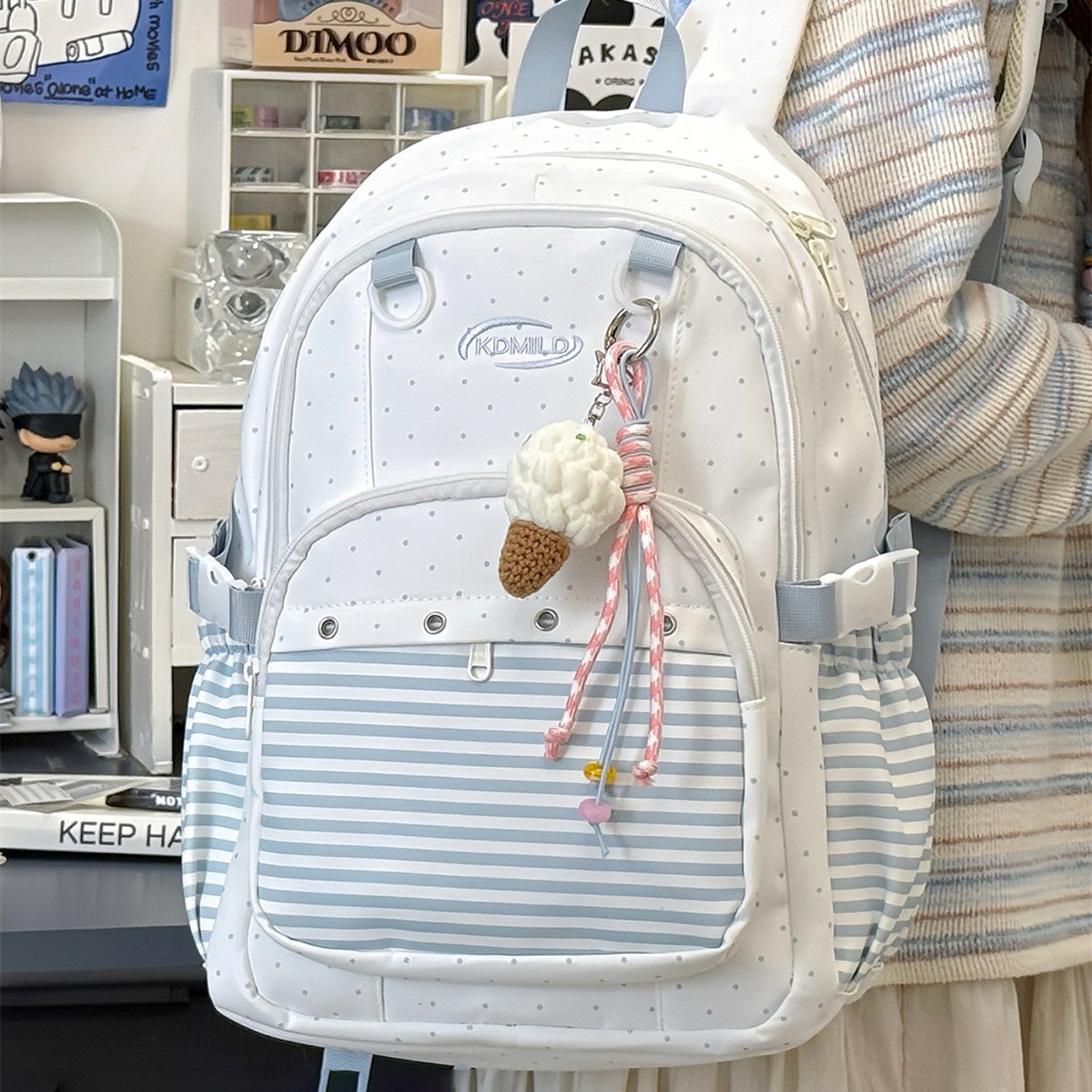 Multi-Taschen Studenten Rucksack Brehn