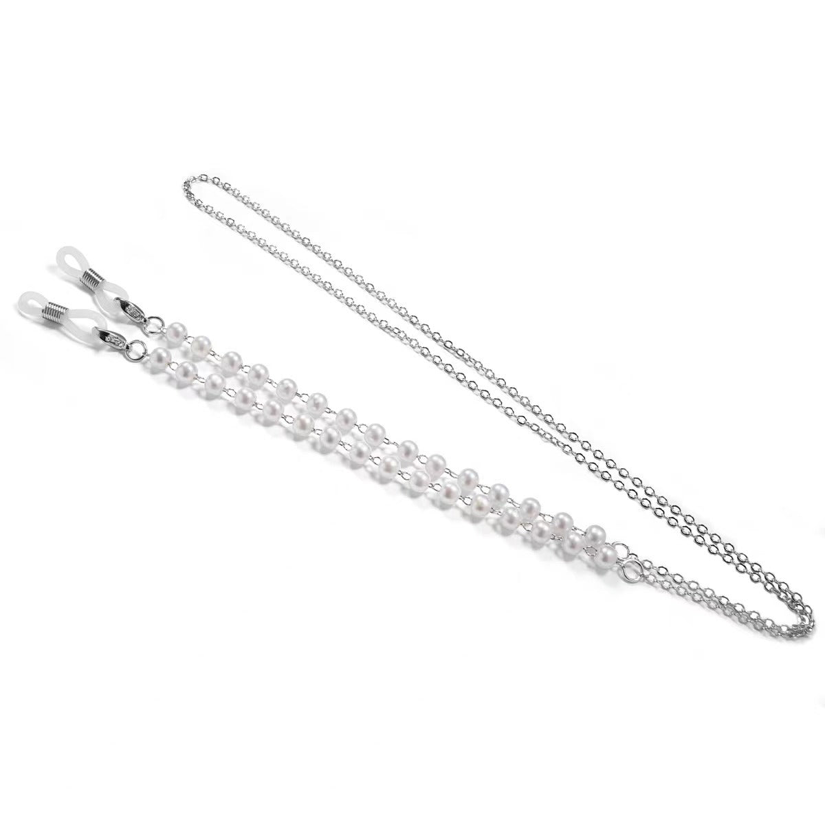 Elegante perlenverzierte Brillenketten Brehn