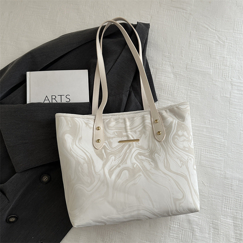 Stylische Marmor-Muster Tasche Brehn