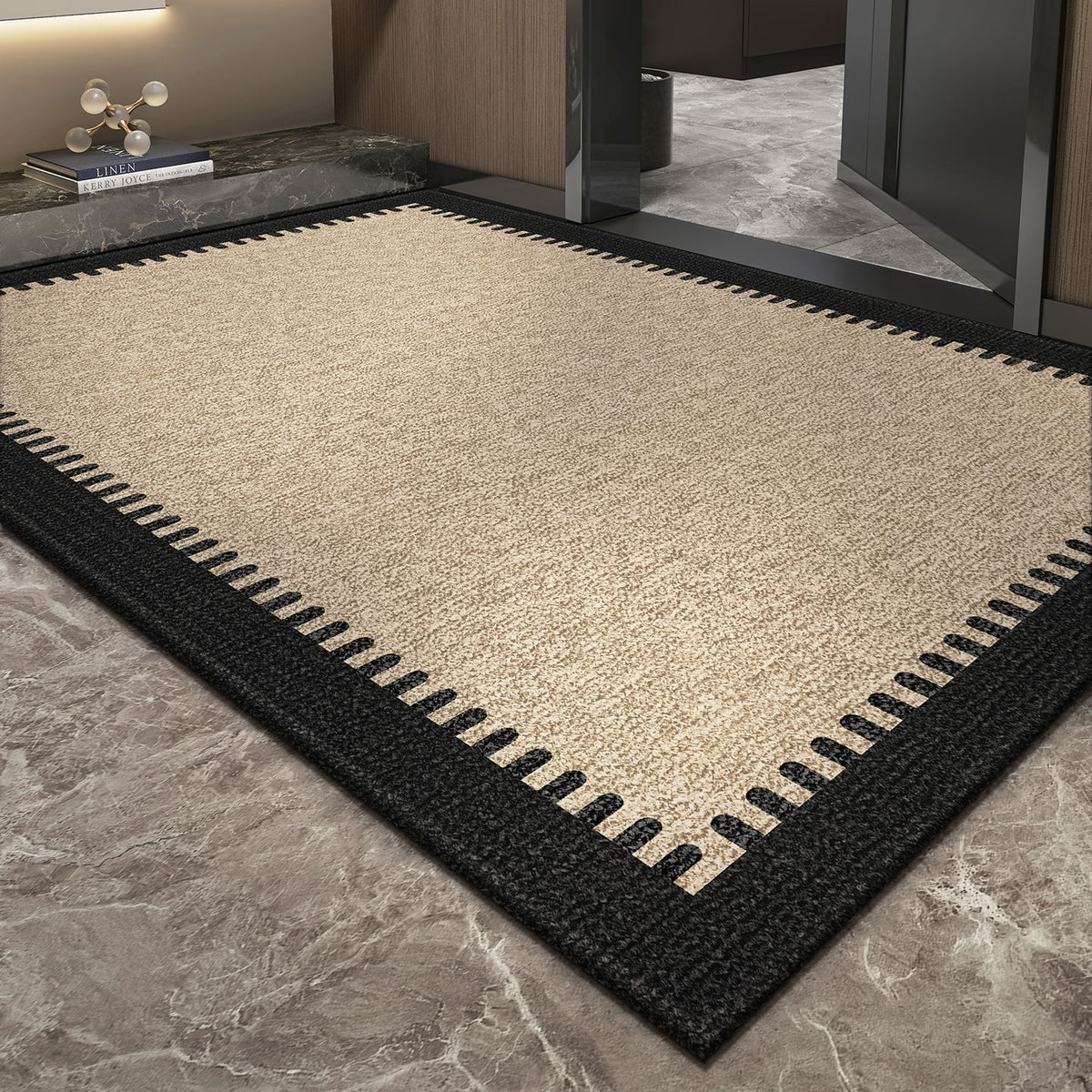 Klassischer geometrischer Design-Teppich