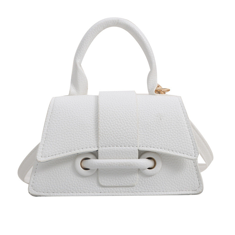 WoLuxurious Texturierte Leder Schultertasche Brehn