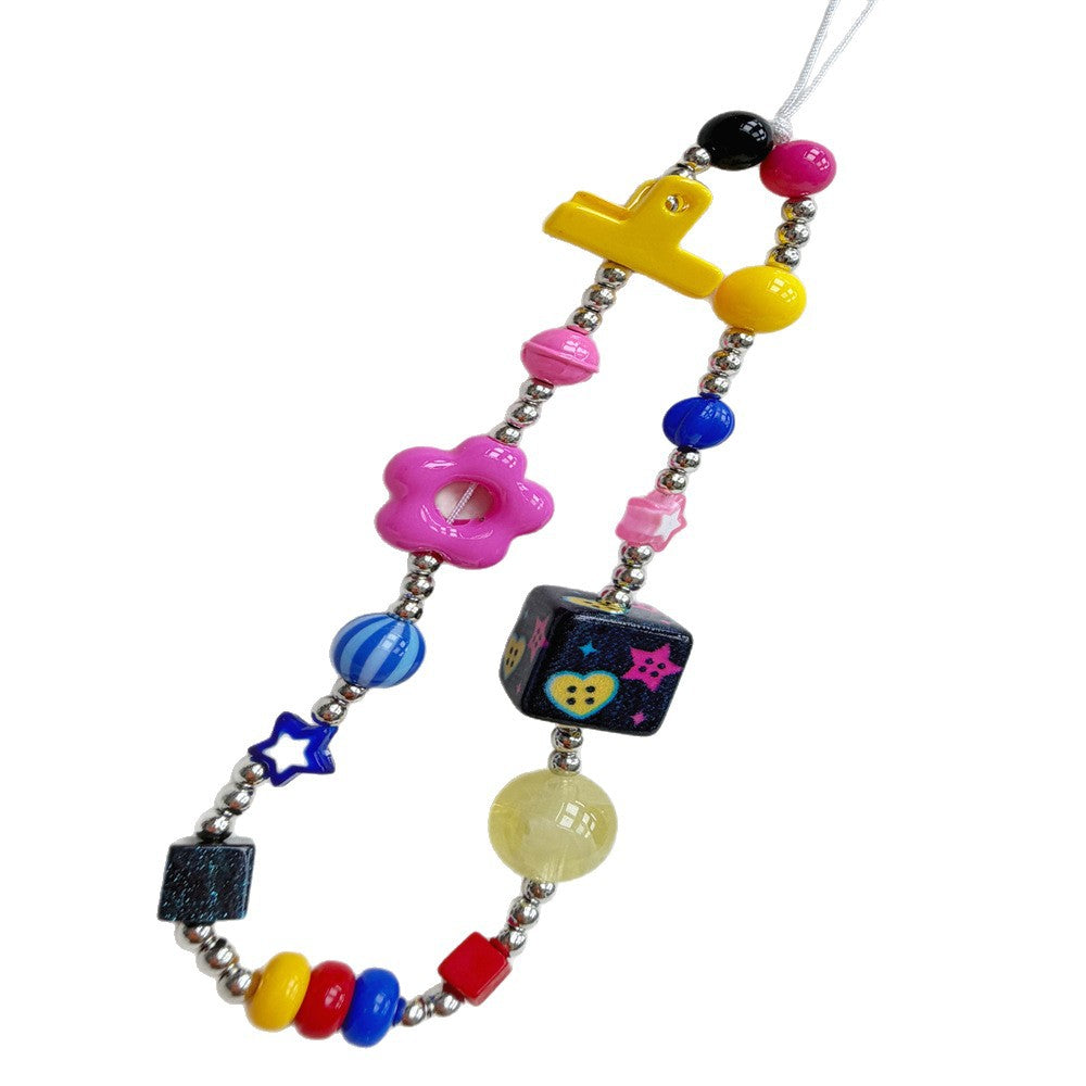 Bunte Perlen Charm Brille Lanyard Brehn 1790135326