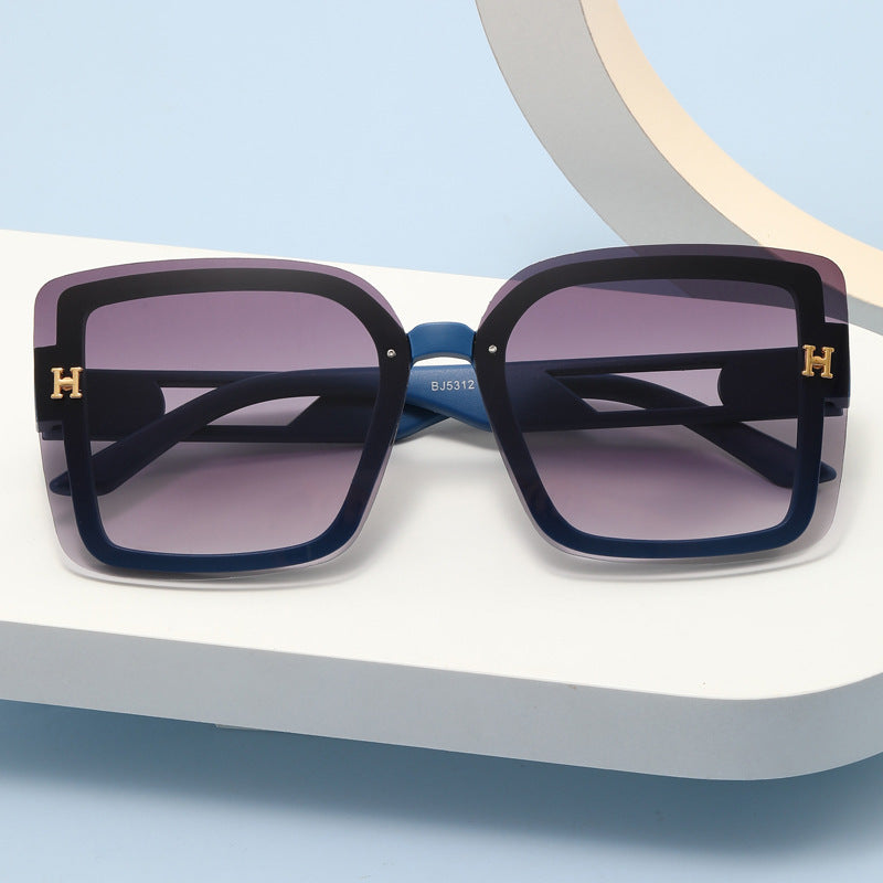 Damen moderne quadratische Sonnenbrille mit elegantem Design Brehn