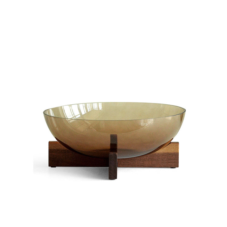 Moderne Dekorative Glas Servierschüssel