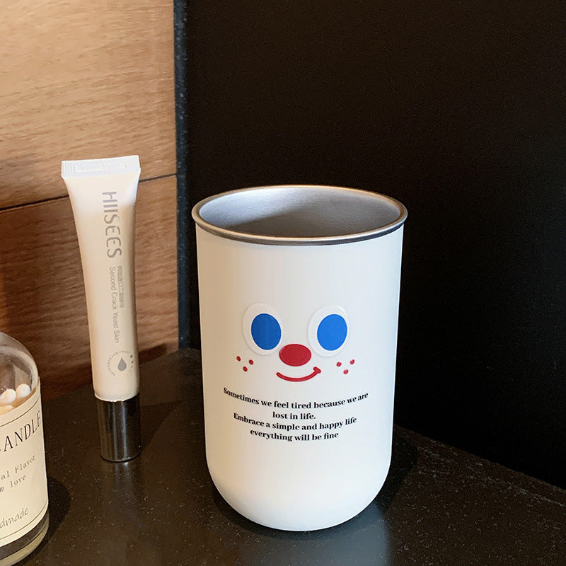 Edelstahl Becher mit Lustigem Design Brehn