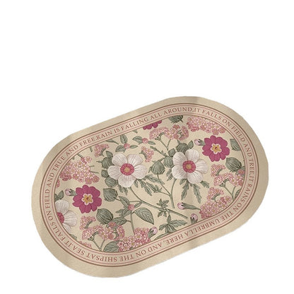 Floral Gestickte Badematte Brehn