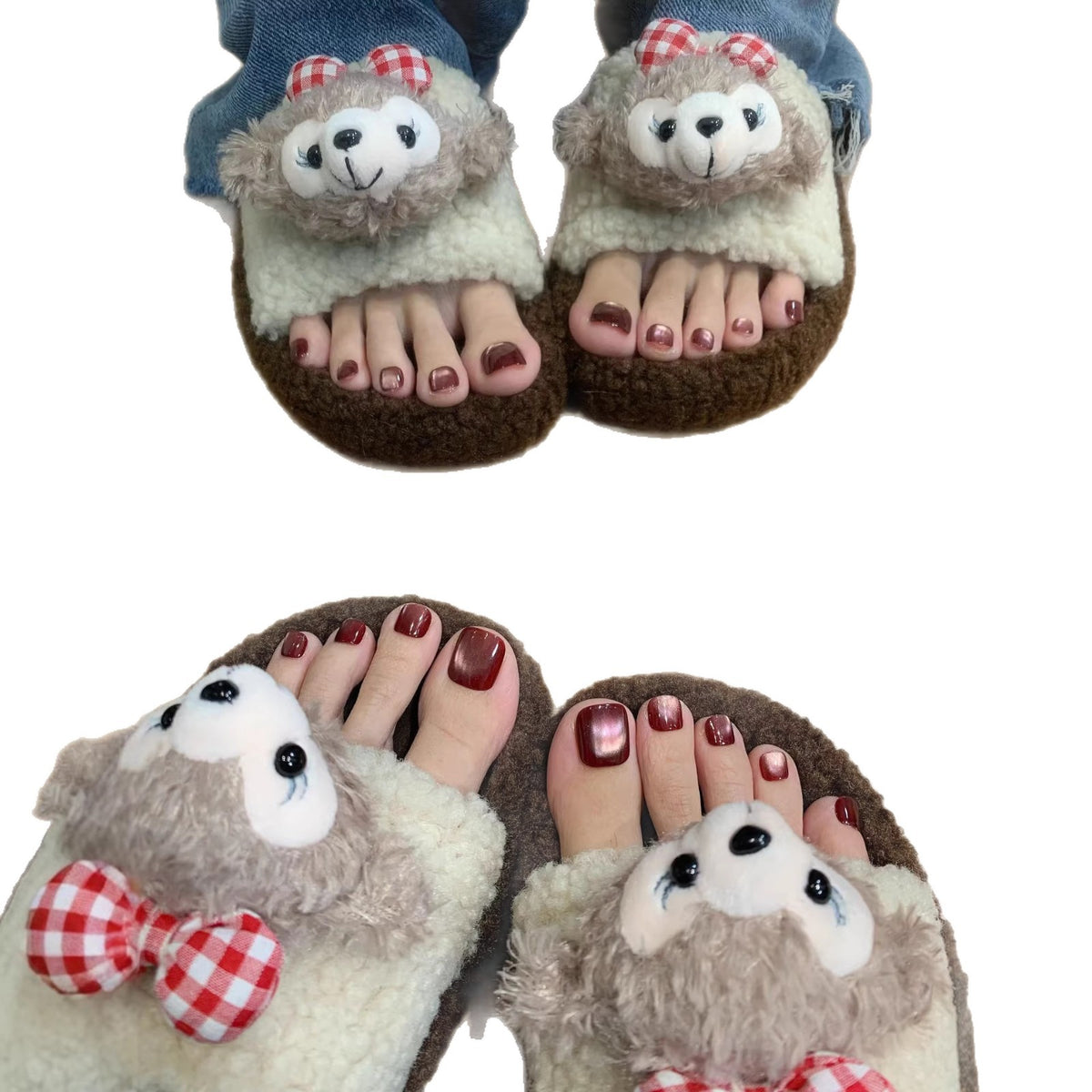 Niedliche Tierslipper