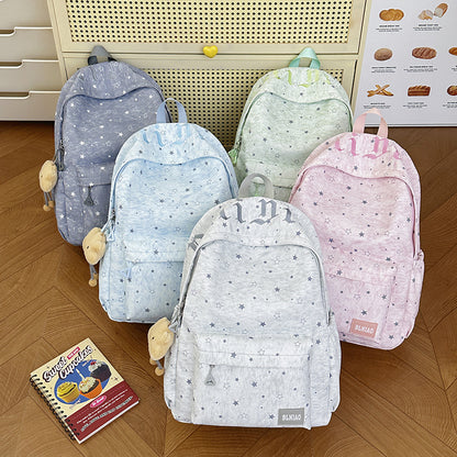 Stylische leichte Rucksack mit Sternmuster Brehn