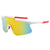 Unisex nan sportliche Performance-Sonnenbrille halb rahmenlos mit polarisierten Gläsern und rutschfester Nasenauflage Brehn