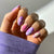 Elegante und kreative Nagelkunst mit sanftem Farbverlauf und geometrischen Akzenten Brehn