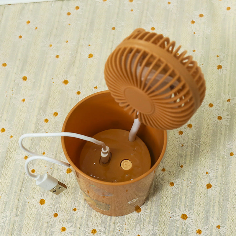 Damen Trinkbecher mit integriertem Strohhalm und verspieltem Tierdesign Brehn