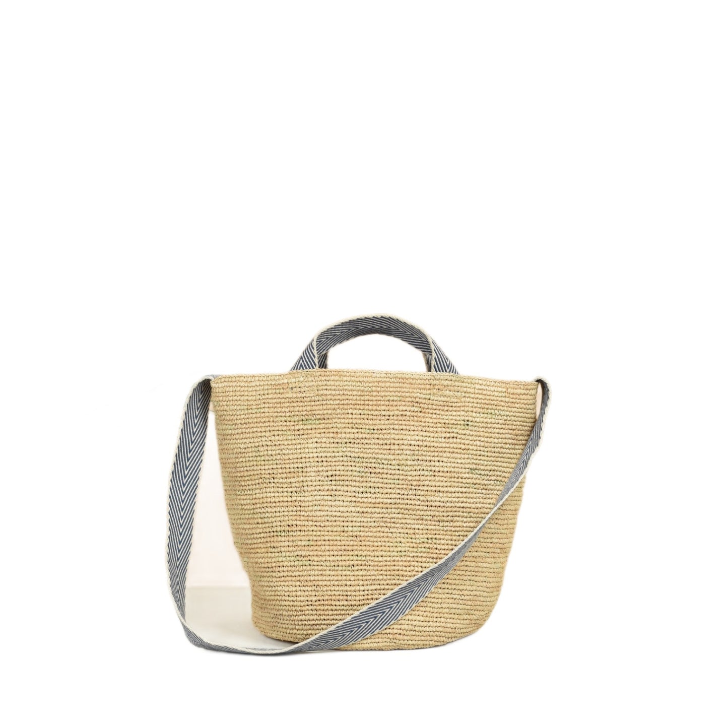 Modische Basttasche mit Verstellbarem Schulterriemen Brehn