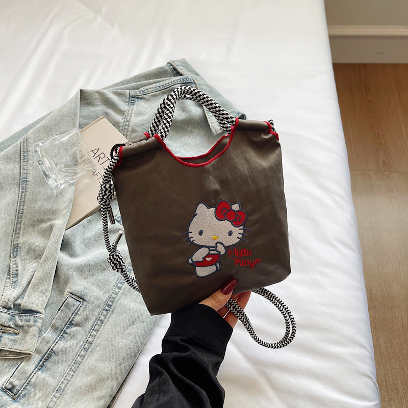 Niedliche, von Charakteren inspirierte Mini-Tasche Schulranzen
