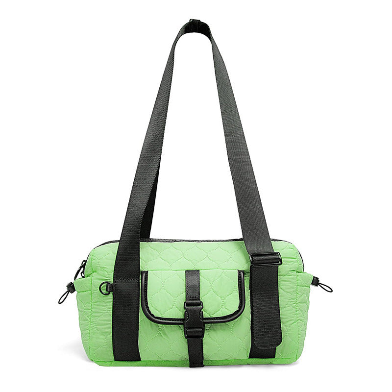 Multifunktionale Schultertasche mit Strukturiertem Design Brehn
