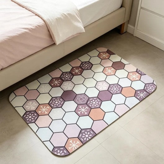 Geometrisches Muster Weiche Badematte