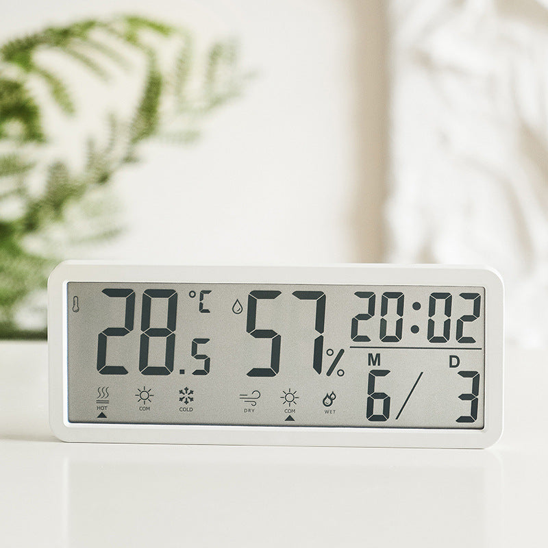 Digitaler Multifunktionswetterwecker mit Hygrometer und Temperaturanzeige Brehn