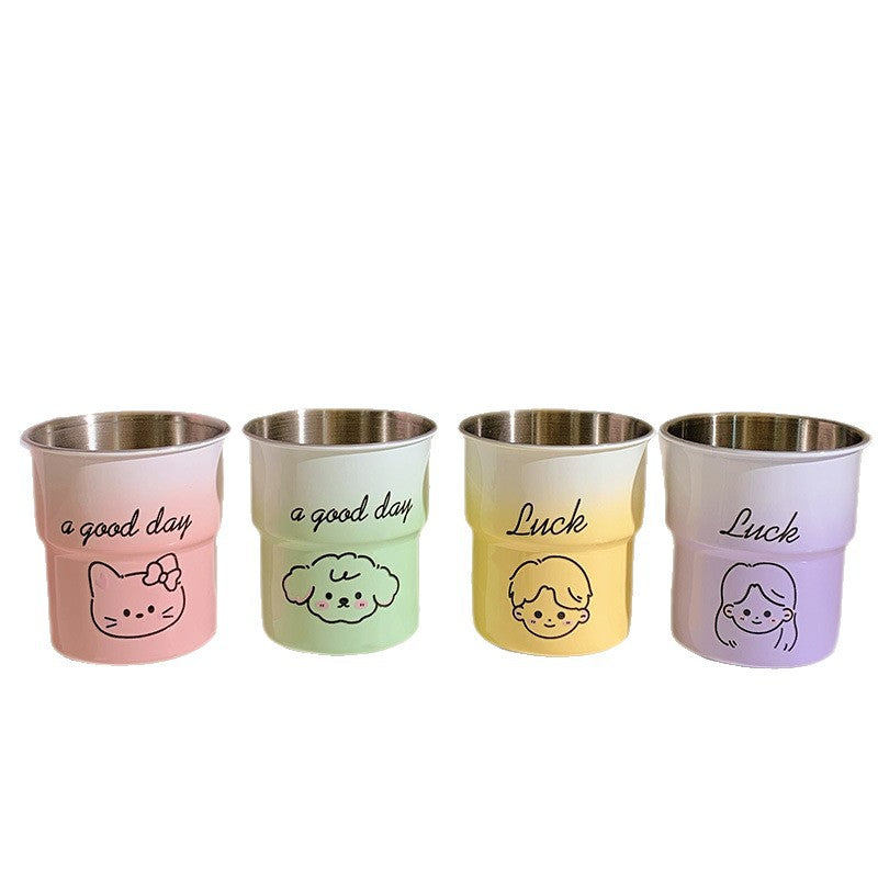 Multifunktionaler Trinkbecher mit Fröhlichem Design Brehn