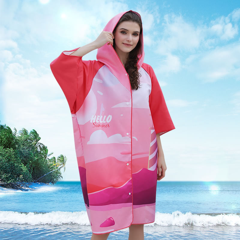 Strandponcho Brehn