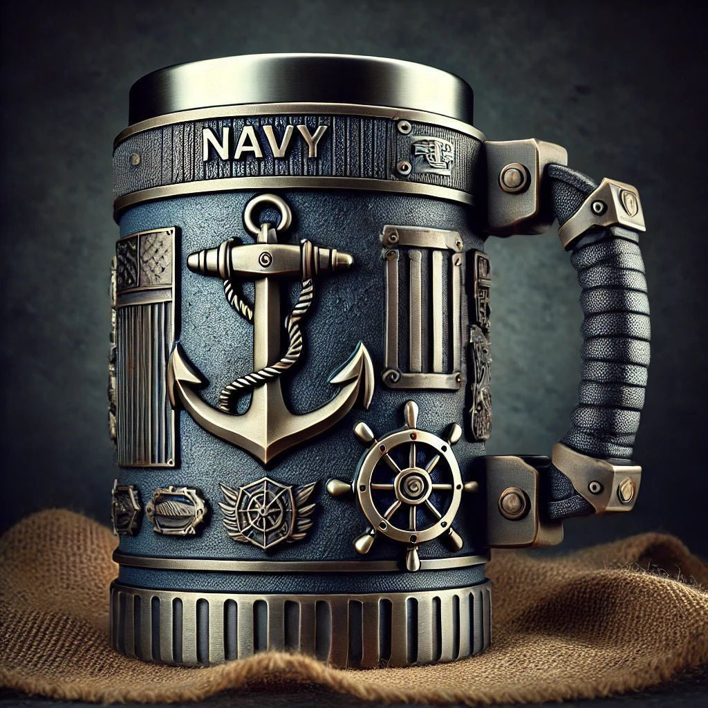 Militär-Themen 3D Becher Brehn