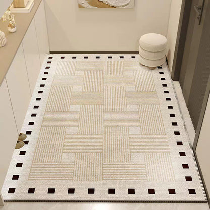 Stylischer geometrischer Teppich