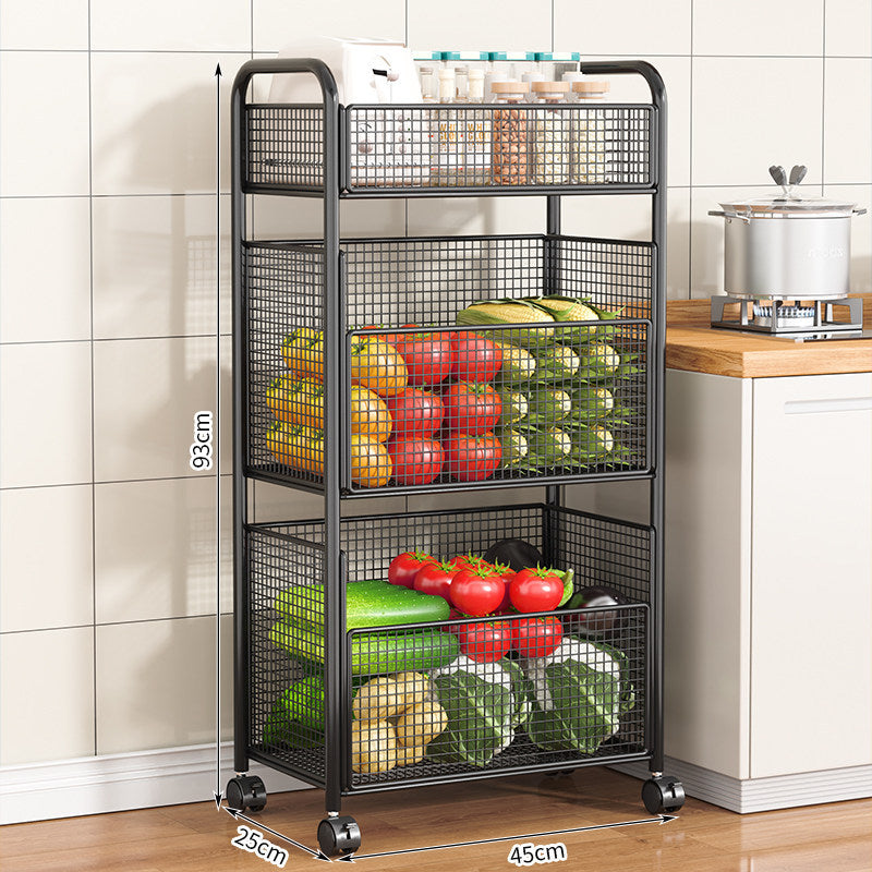 Rolling Kitchen Storage Rack Brehn