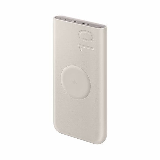 Slim Magnetic tragbare Powerbank mit integriertem USB-C Schnellladen und strukturiertem Öko-Gehäuse Brehn