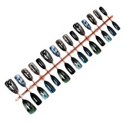 Kunstnagelset mit kreativen und fantasievollen Designs Brehn